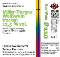 Müller-Thurgau trocken 2024